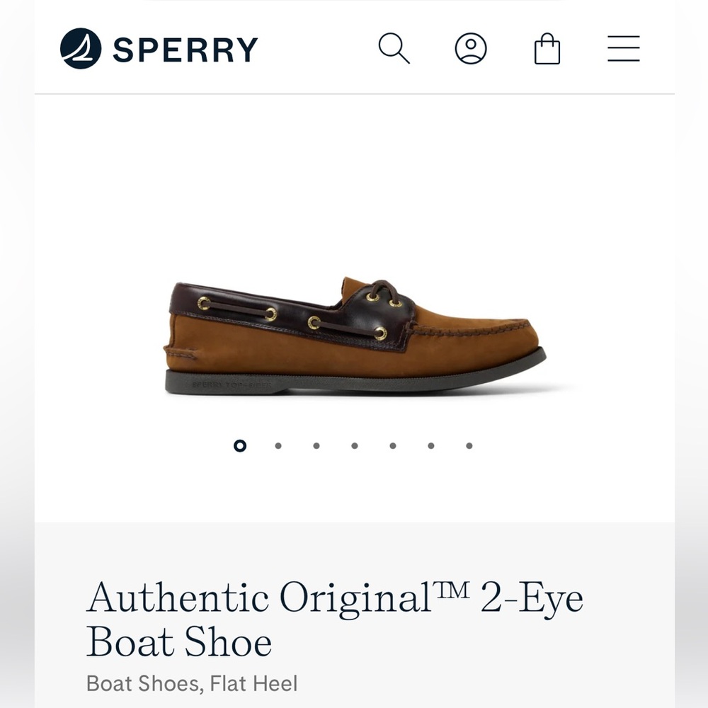 Sperry Men's Tan and Brown Original Boat Shoes